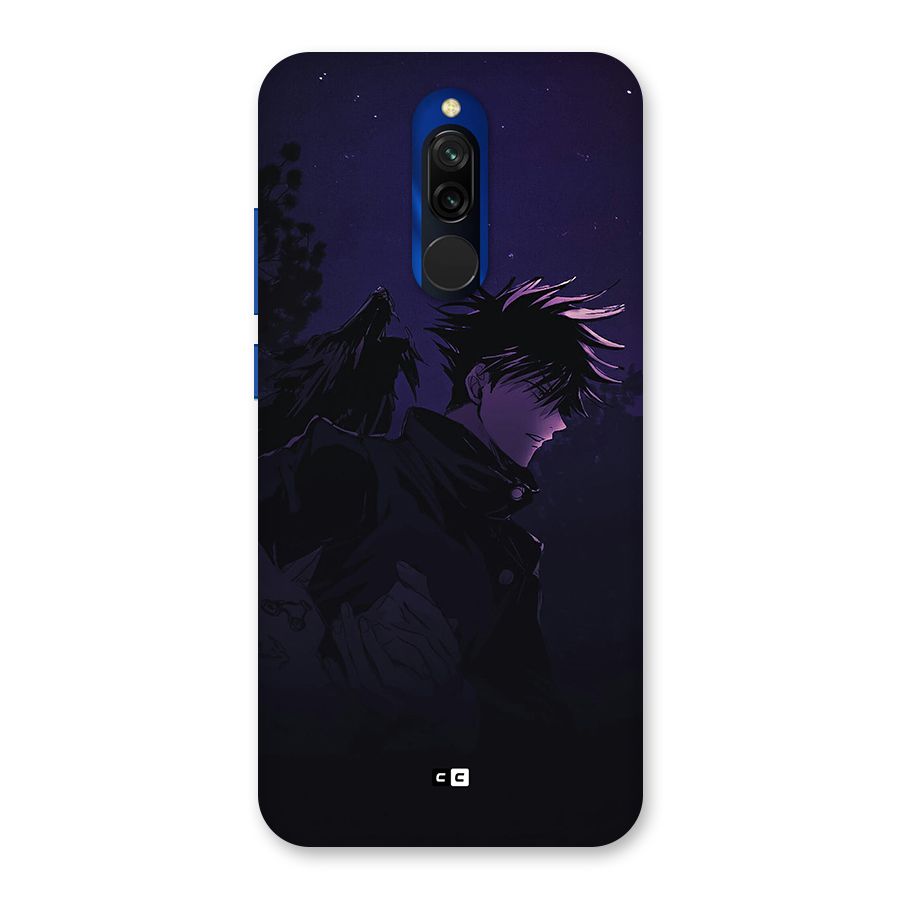 Fushiguro Demon Crows Back Case for Redmi 8
