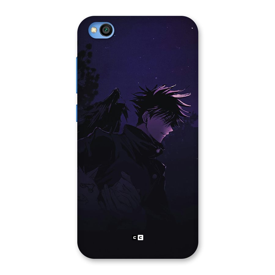 Fushiguro Demon Crows Back Case for Redmi Go