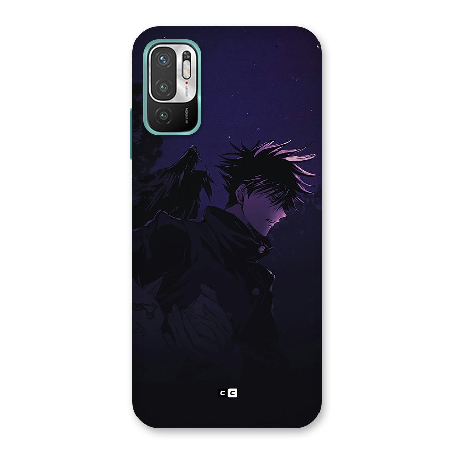 Fushiguro Demon Crows Back Case for Redmi Note 10T 5G