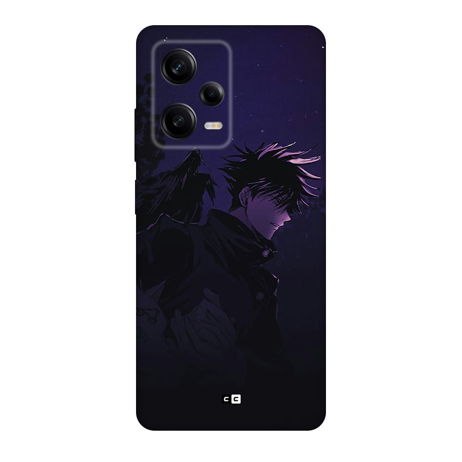 Fushiguro Demon Crows Back Case for Redmi Note 12 Pro