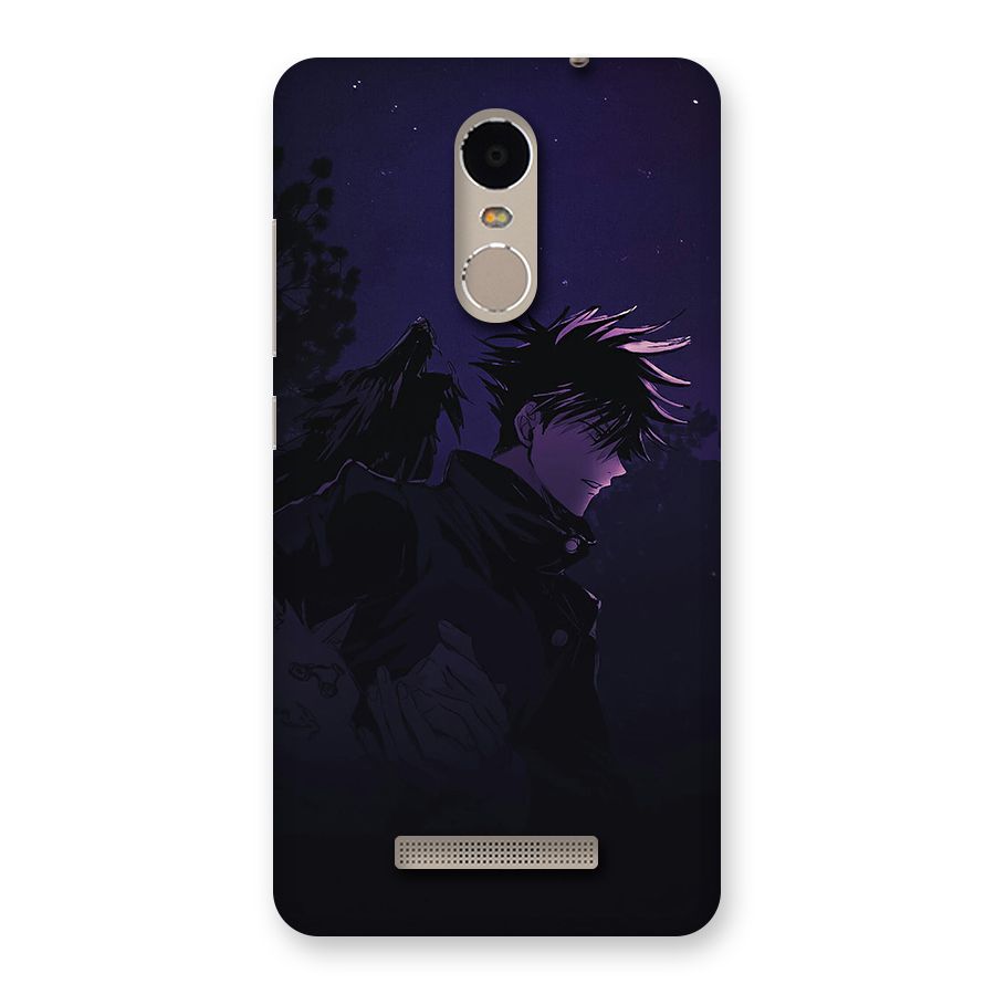 Fushiguro Demon Crows Back Case for Redmi Note 3