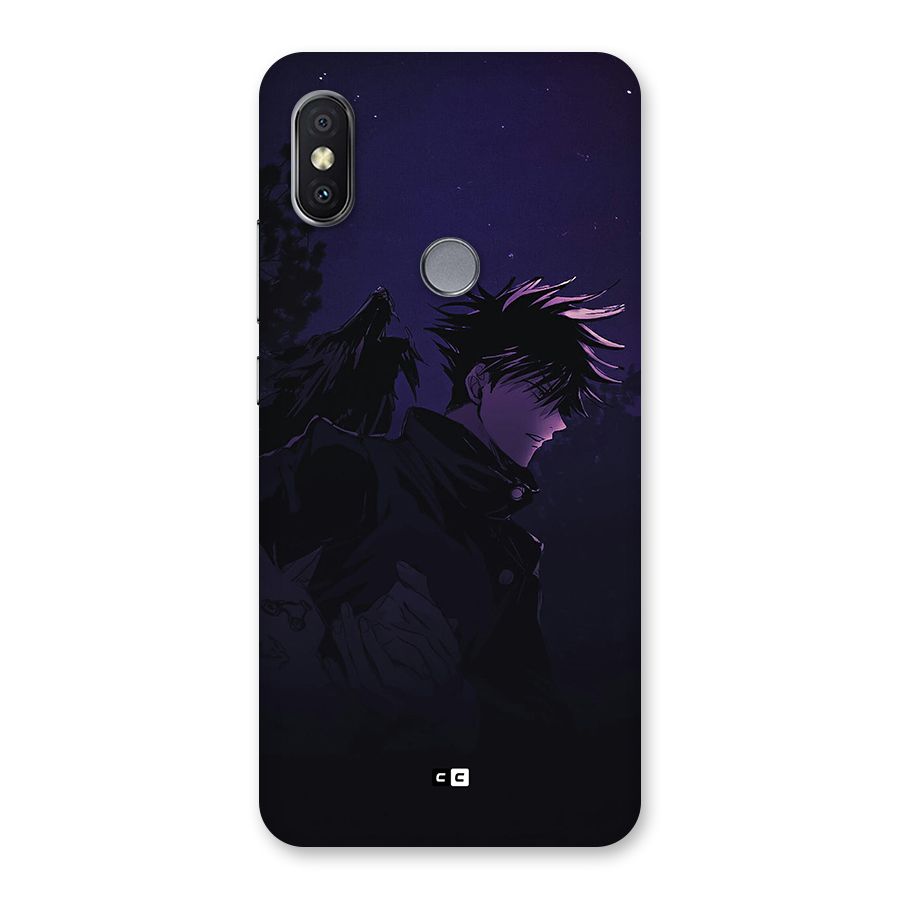 Fushiguro Demon Crows Back Case for Redmi Y2
