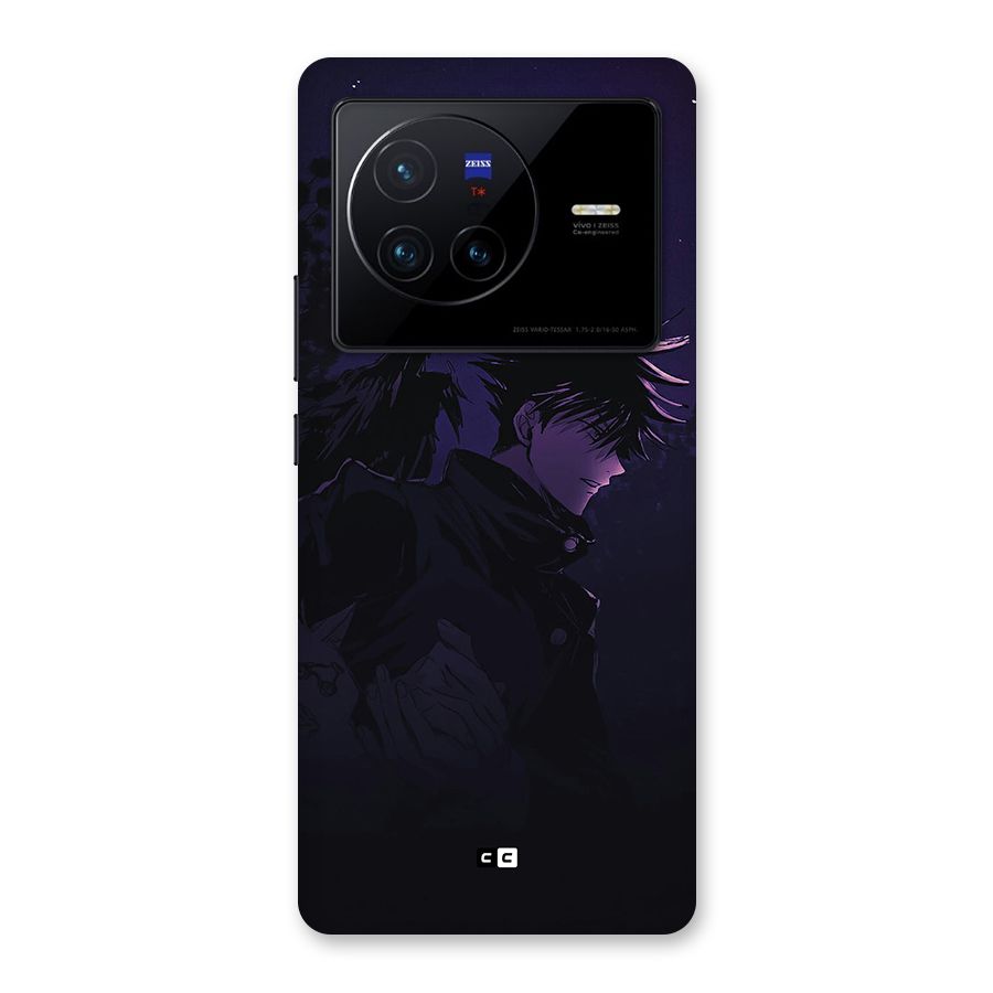 Fushiguro Demon Crows Back Case for Vivo X80