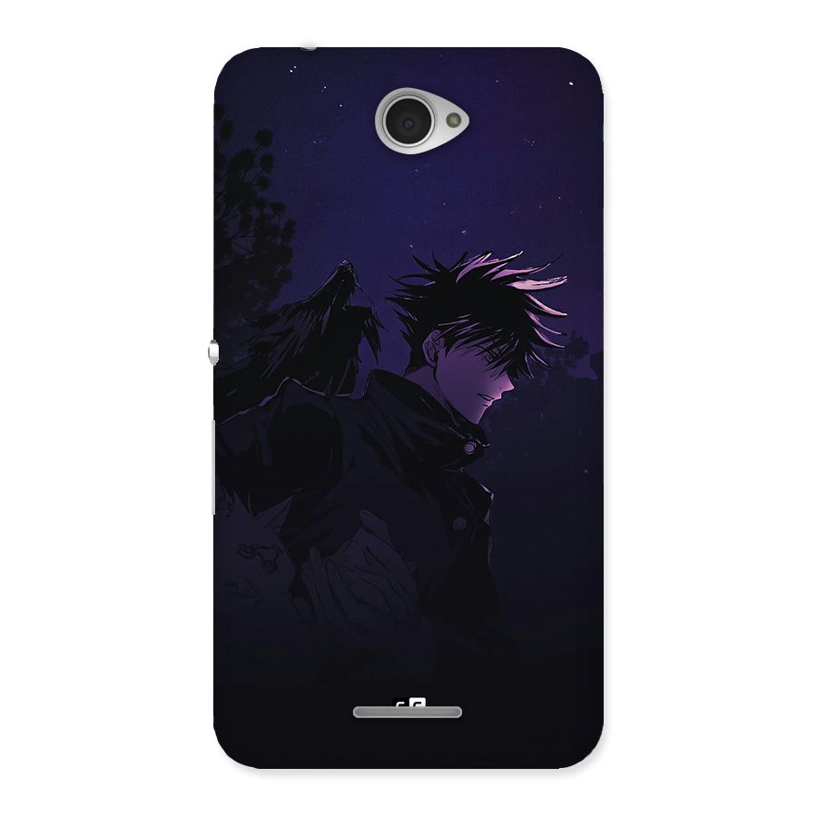 Fushiguro Demon Crows Back Case for Xperia E4