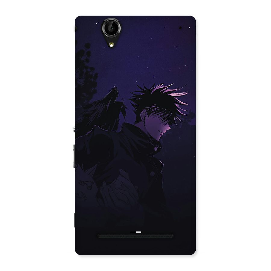 Fushiguro Demon Crows Back Case for Xperia T2