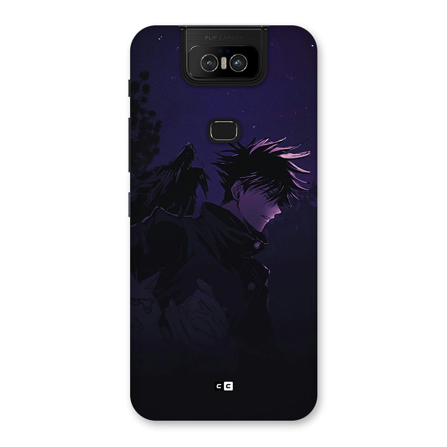 Fushiguro Demon Crows Back Case for Zenfone 6z