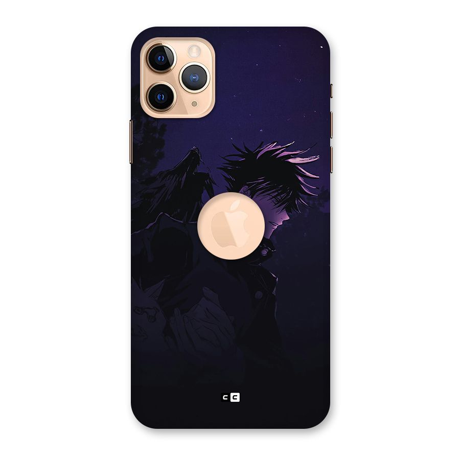Fushiguro Demon Crows Back Case for iPhone 11 Pro Max Logo Cut