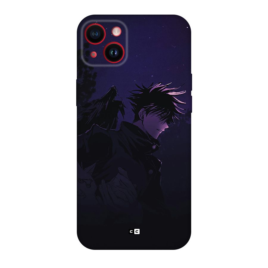 Fushiguro Demon Crows Back Case for iPhone 14 Plus