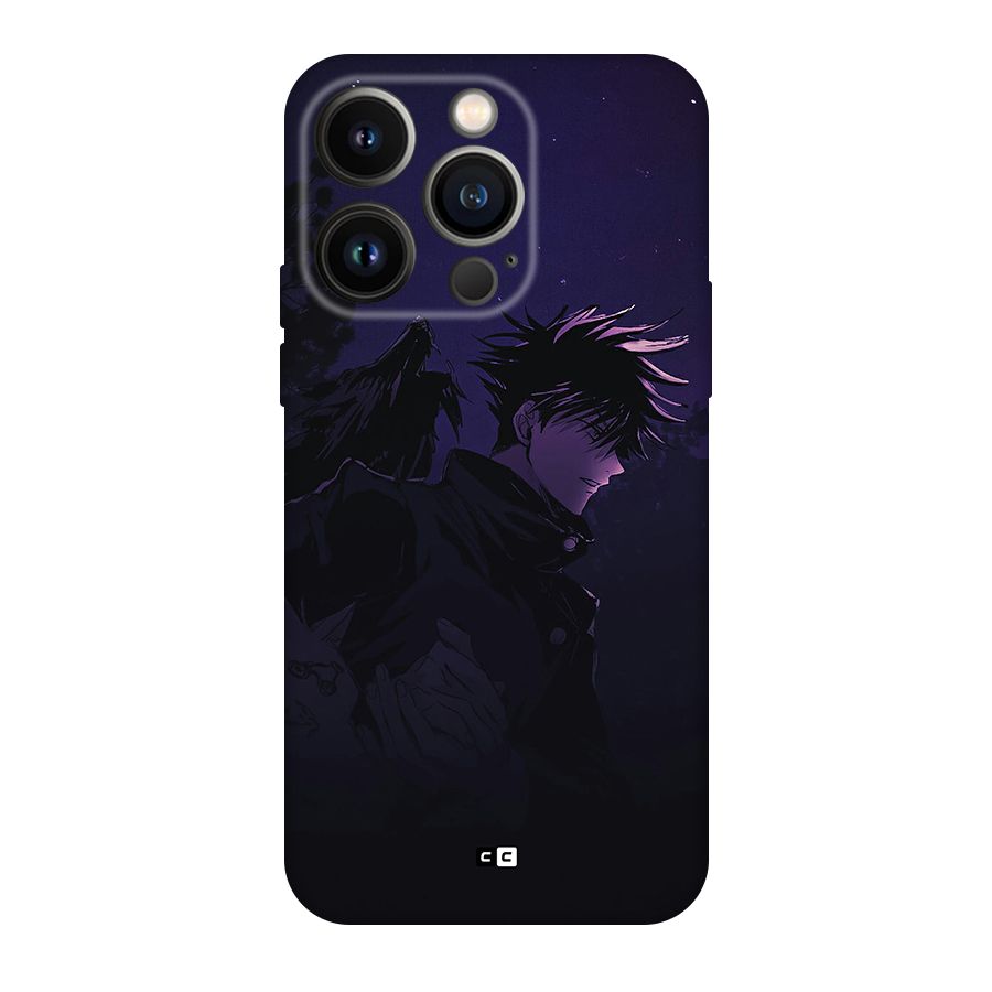 Fushiguro Demon Crows Back Case for iPhone 14 Pro