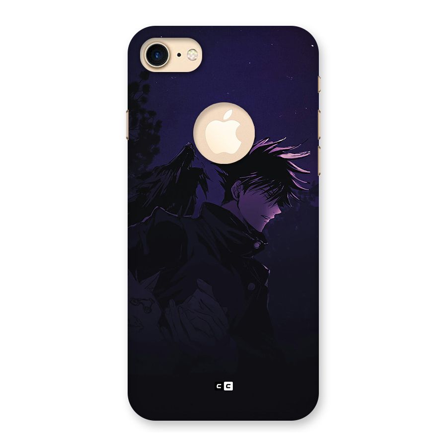 Fushiguro Demon Crows Back Case for iPhone 7 Logo Cut