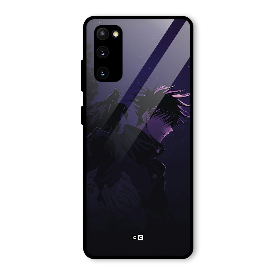 Fushiguro Demon Crows Glass Back Case for Galaxy S20 FE 5G