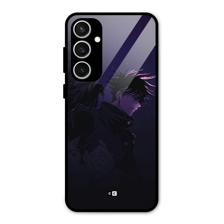 Fushiguro Demon Crows Glass Back Case for Galaxy S23 FE