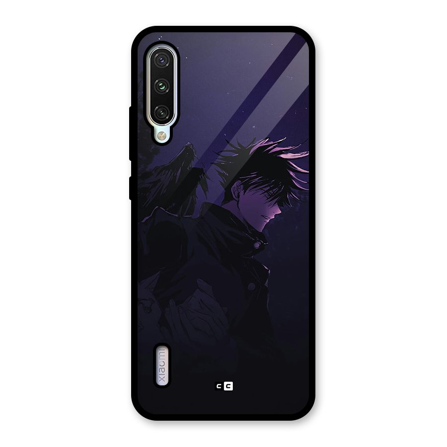 Fushiguro Demon Crows Glass Back Case for Mi A3