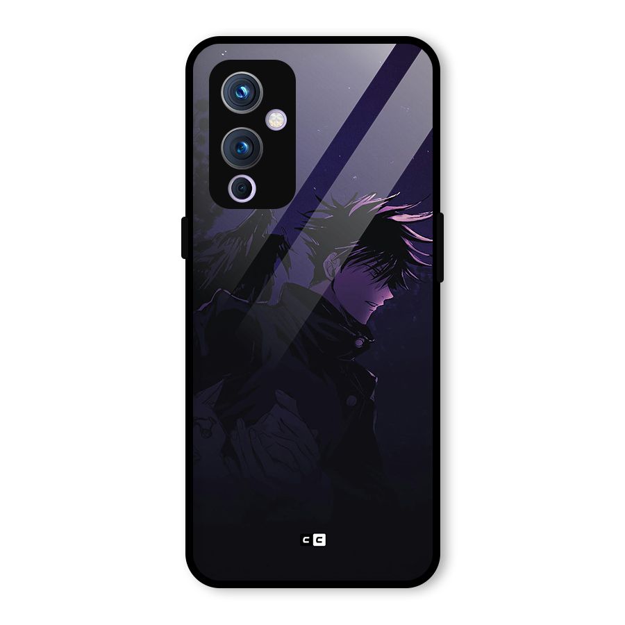 Fushiguro Demon Crows Glass Back Case for OnePlus 9