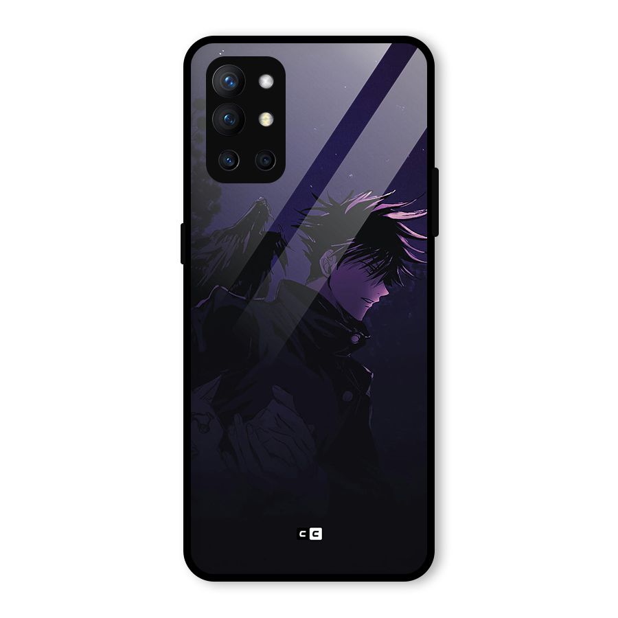 Fushiguro Demon Crows Glass Back Case for OnePlus 9R