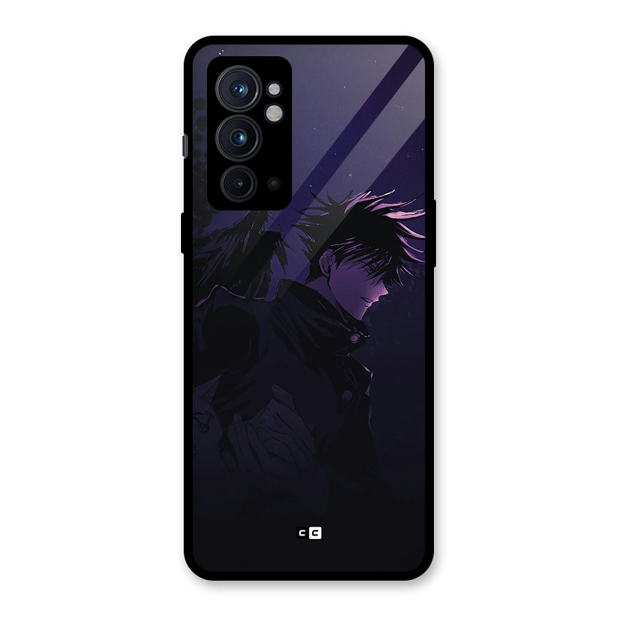 Fushiguro Demon Crows Glass Back Case for OnePlus 9RT 5G