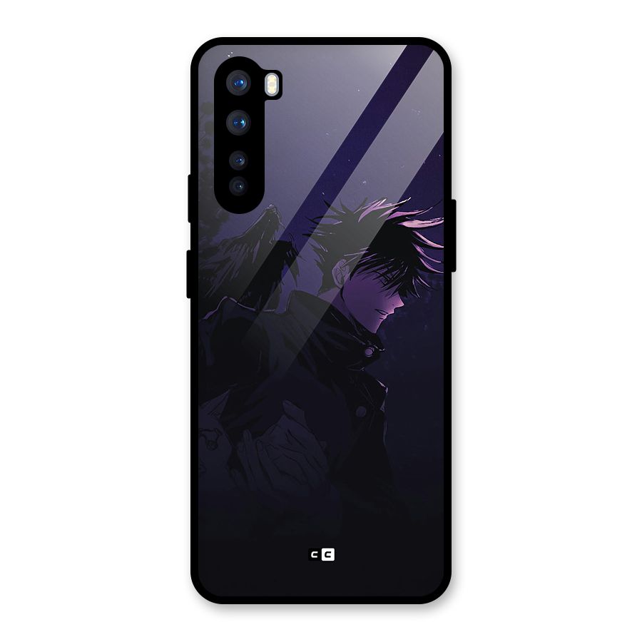 Fushiguro Demon Crows Glass Back Case for OnePlus Nord