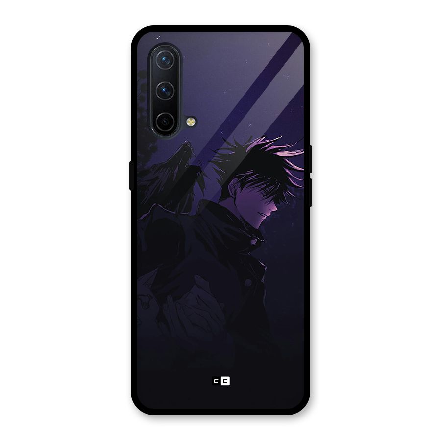 Fushiguro Demon Crows Glass Back Case for OnePlus Nord CE 5G