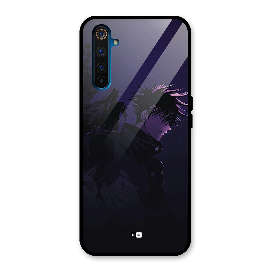 Fushiguro Demon Crows Glass Back Case for Realme 6 Pro