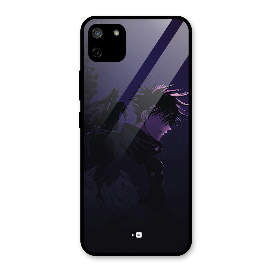 Fushiguro Demon Crows Glass Back Case for Realme C11