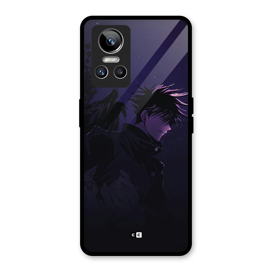 Fushiguro Demon Crows Glass Back Case for Realme GT Neo 3