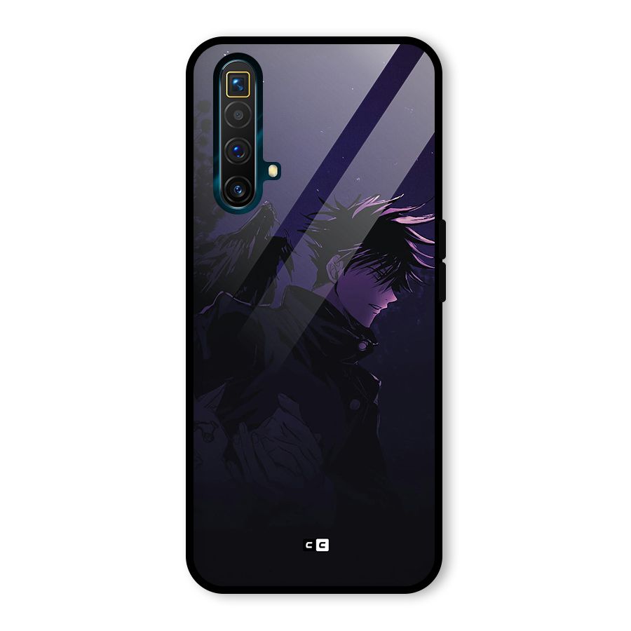 Fushiguro Demon Crows Glass Back Case for Realme X3