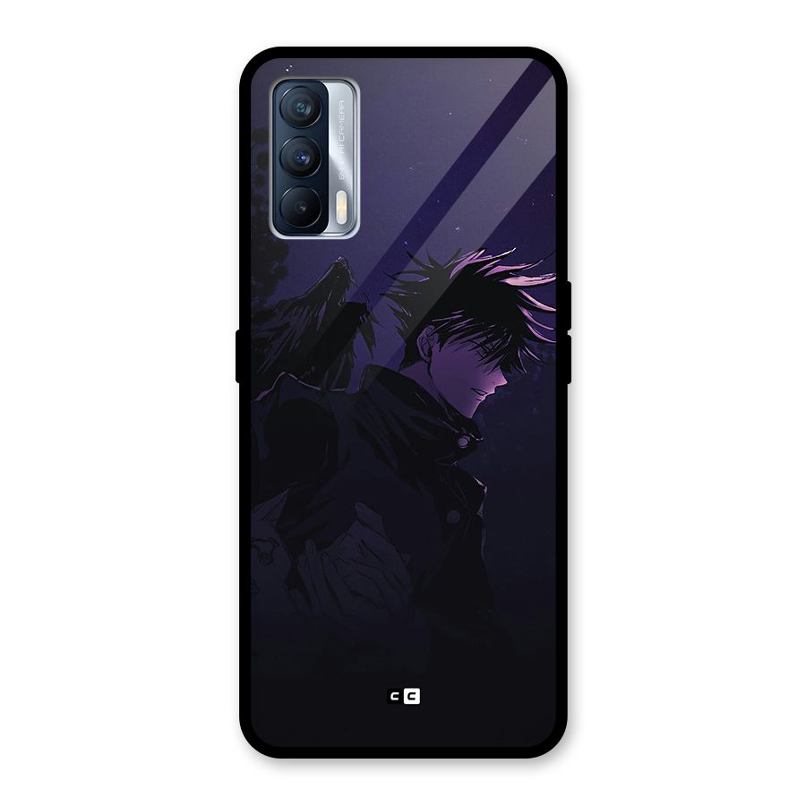Fushiguro Demon Crows Glass Back Case for Realme X7