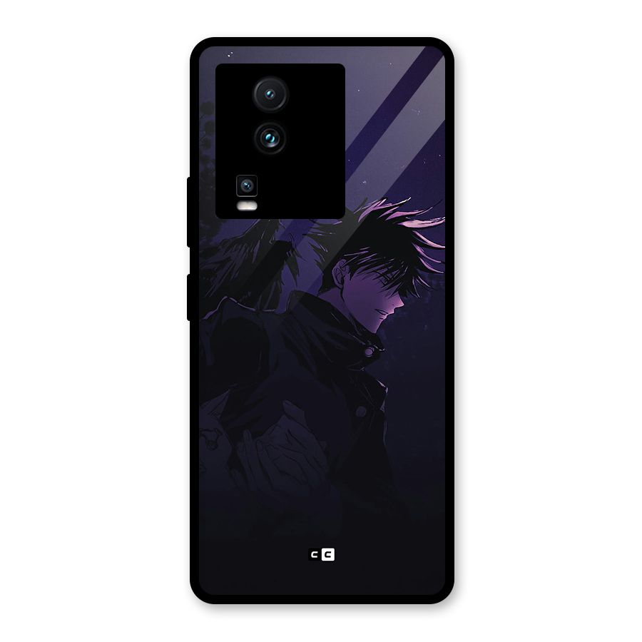 Fushiguro Demon Crows Glass Back Case for Vivo iQOO Neo 7