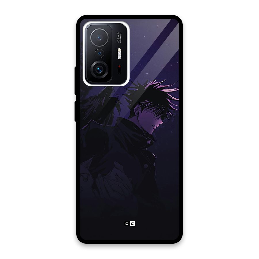 Fushiguro Demon Crows Glass Back Case for Xiaomi 11T Pro