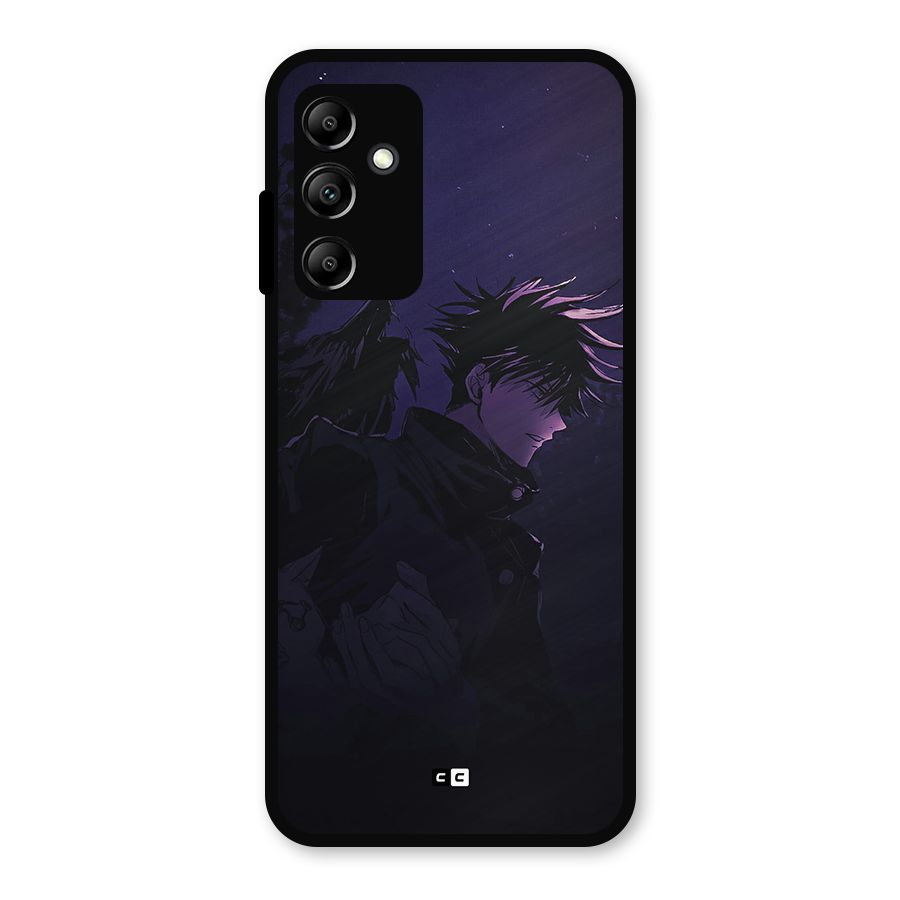 Fushiguro Demon Crows Metal Back Case for Galaxy A14 5G