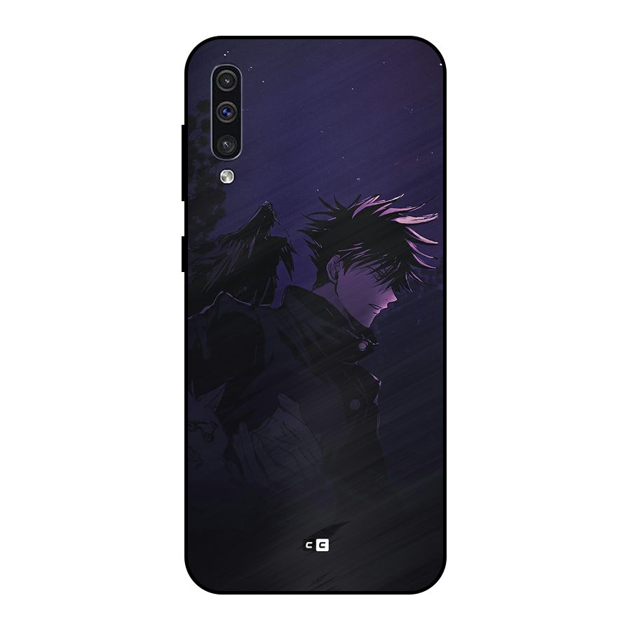 Fushiguro Demon Crows Metal Back Case for Galaxy A30s