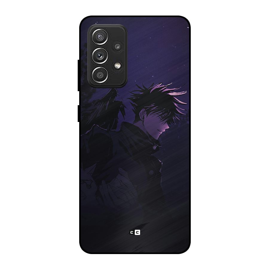 Fushiguro Demon Crows Metal Back Case for Galaxy A52s 5G