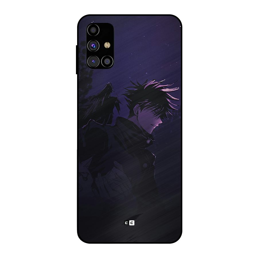 Fushiguro Demon Crows Metal Back Case for Galaxy M31s