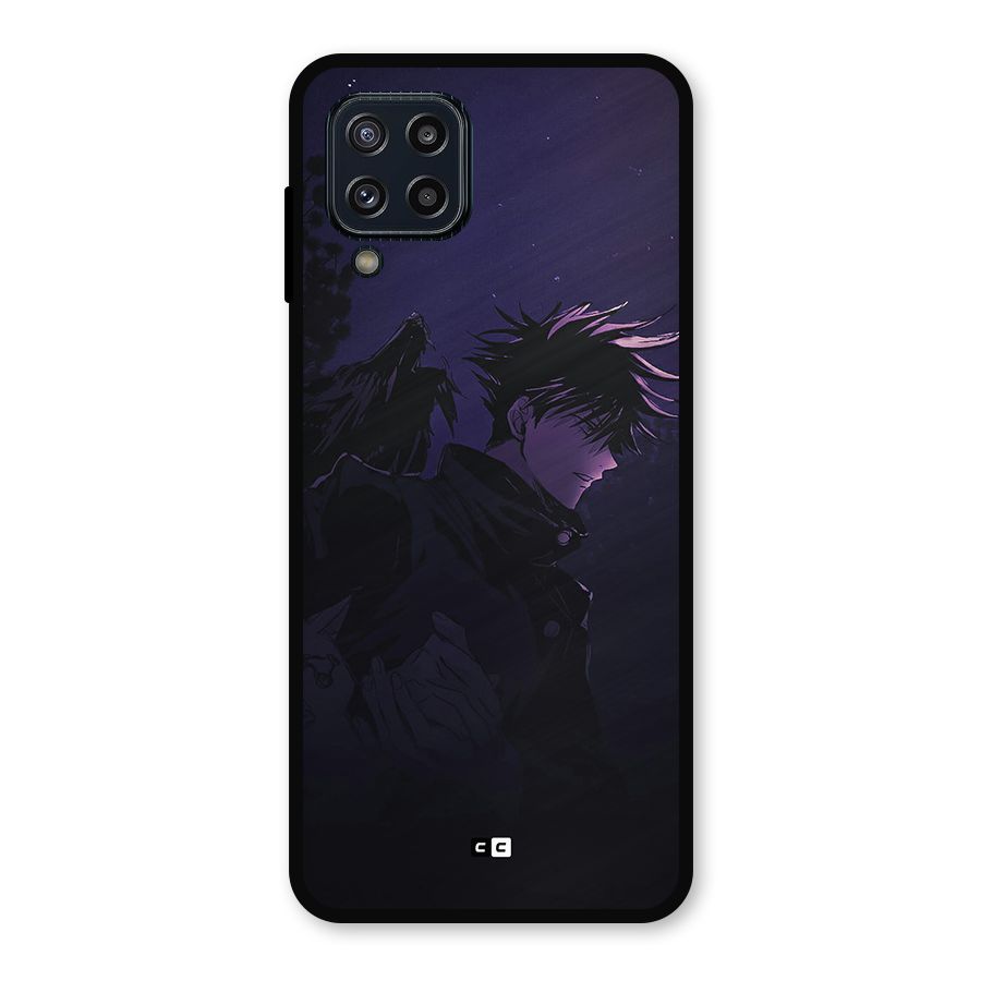 Fushiguro Demon Crows Metal Back Case for Galaxy M32