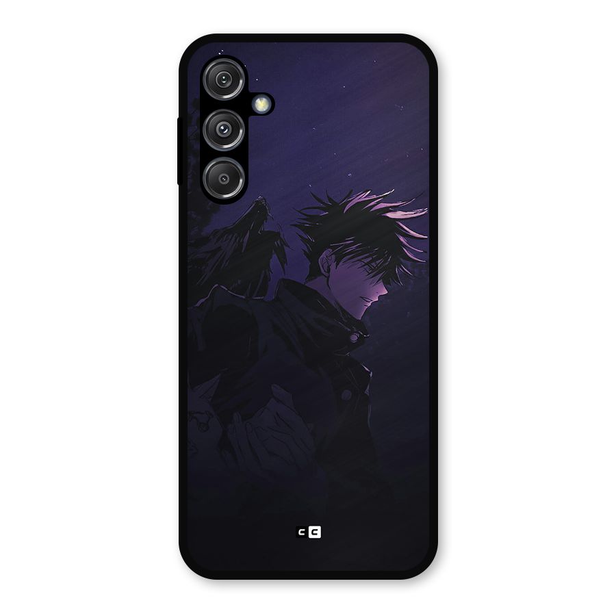 Fushiguro Demon Crows Metal Back Case for Galaxy M34 5G