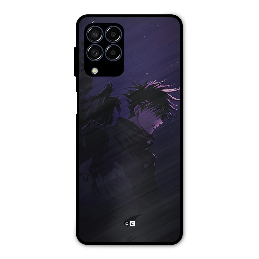 Fushiguro Demon Crows Metal Back Case for Galaxy M53 5G