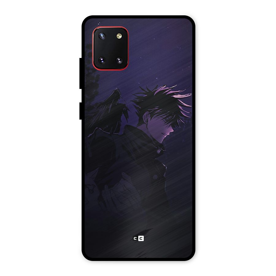 Fushiguro Demon Crows Metal Back Case for Galaxy Note 10 Lite