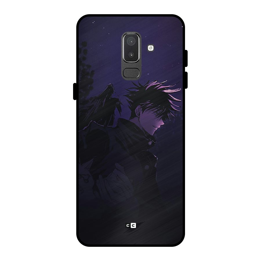 Fushiguro Demon Crows Metal Back Case for Galaxy On8 (2018)