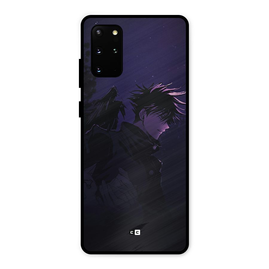 Fushiguro Demon Crows Metal Back Case for Galaxy S20 Plus