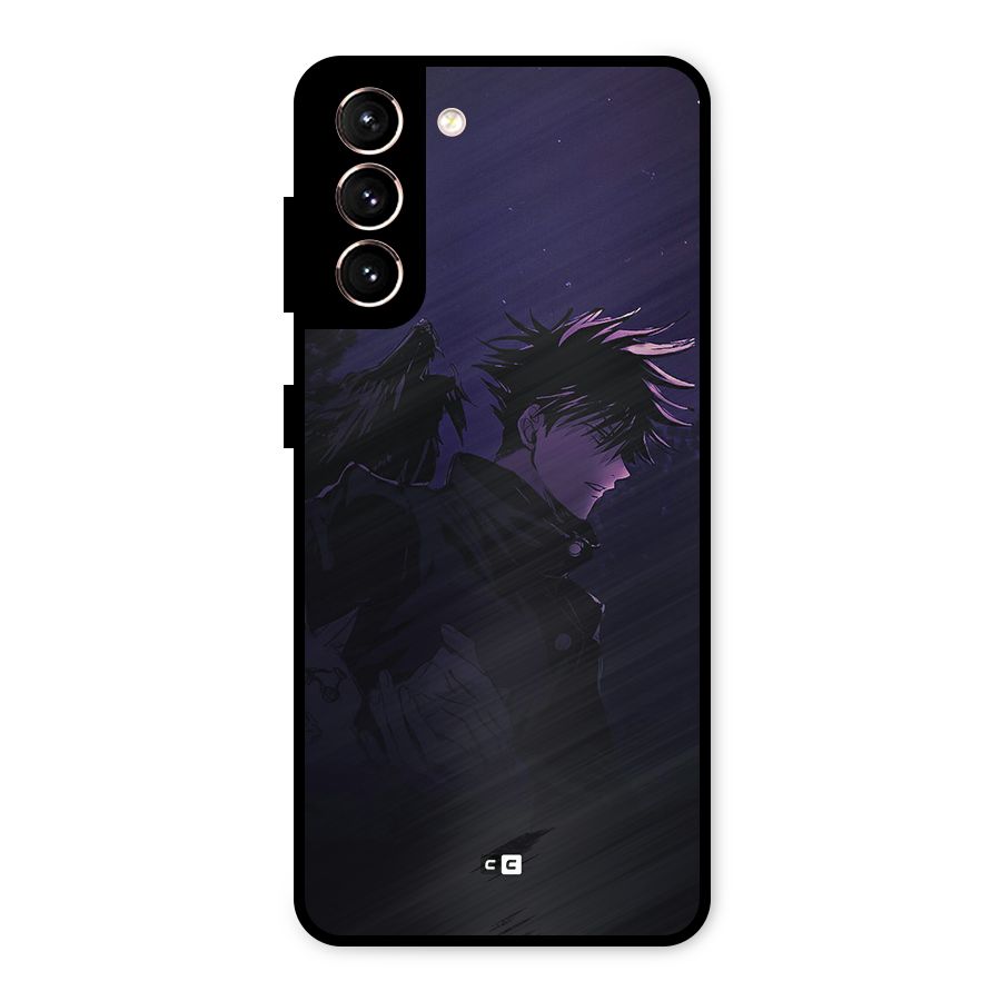 Fushiguro Demon Crows Metal Back Case for Galaxy S21 5G