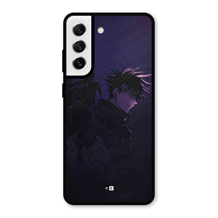 Fushiguro Demon Crows Metal Back Case for Galaxy S21 FE 5G