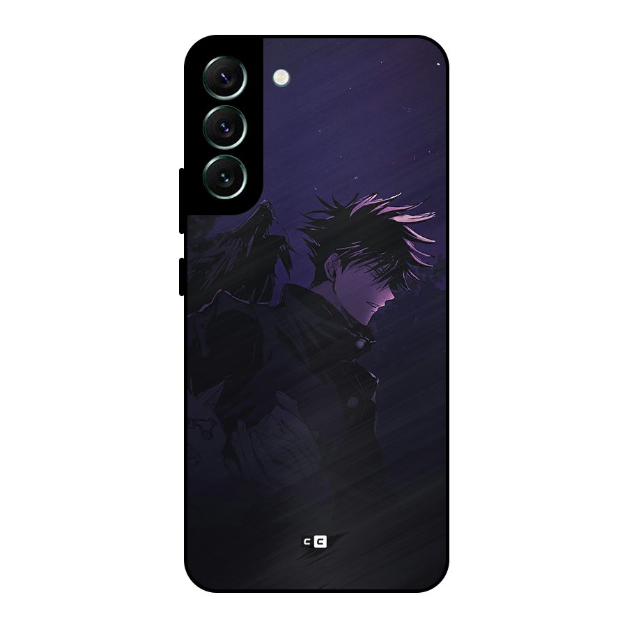 Fushiguro Demon Crows Metal Back Case for Galaxy S22 Plus 5G