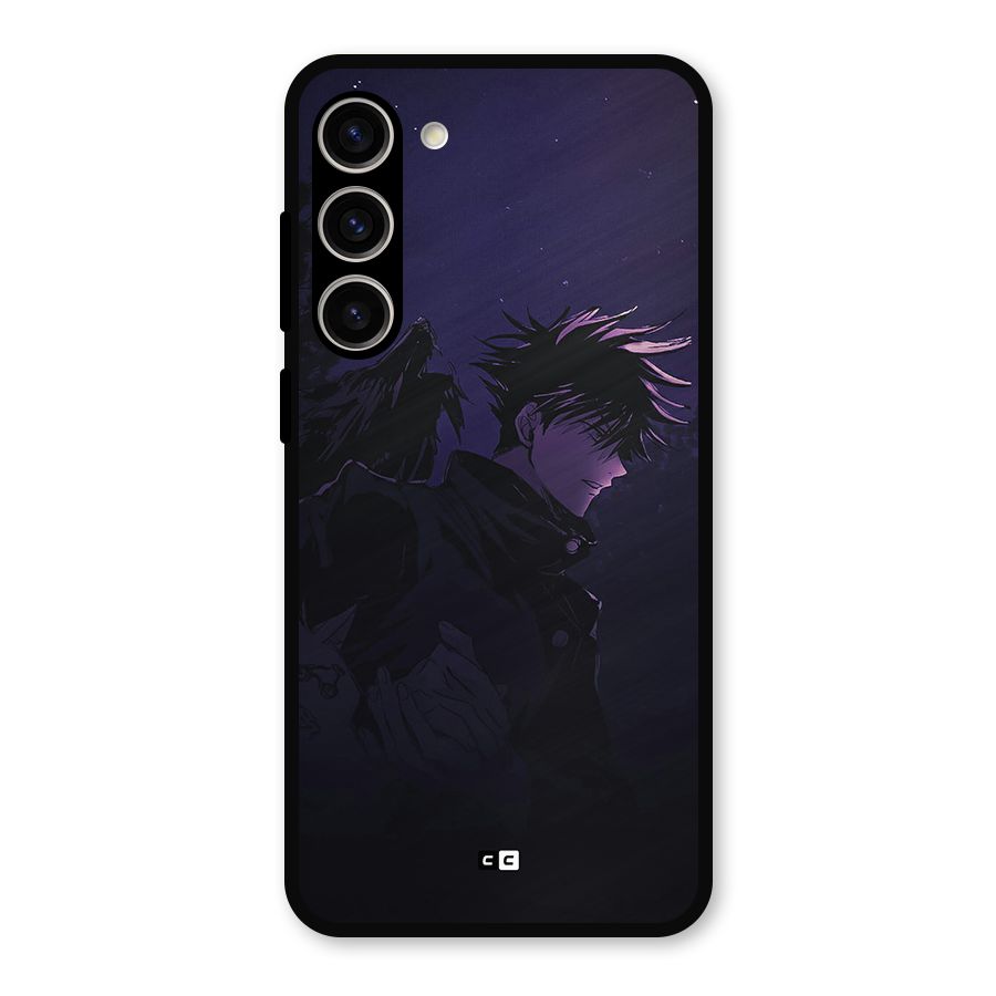 Fushiguro Demon Crows Metal Back Case for Galaxy S23 Plus