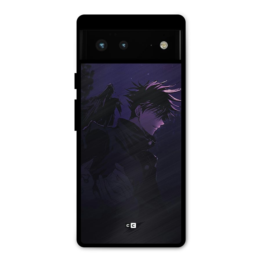 Fushiguro Demon Crows Metal Back Case for Google Pixel 6