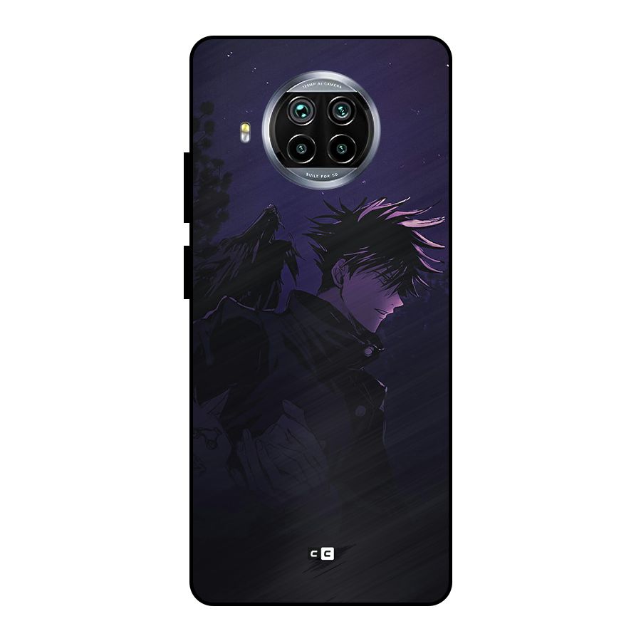 Fushiguro Demon Crows Metal Back Case for Mi 10i