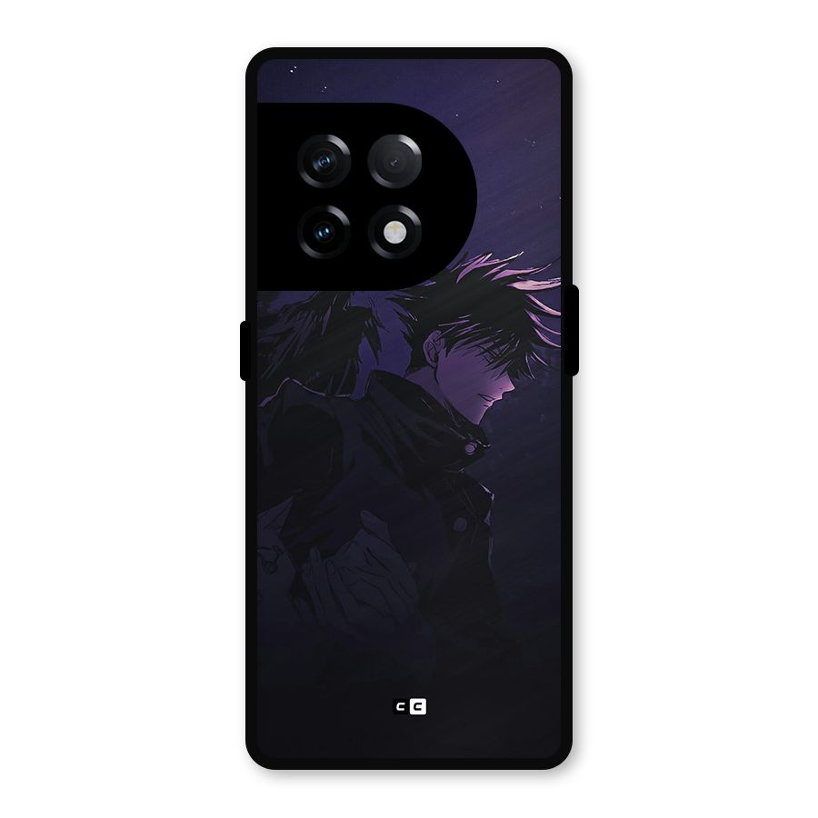 Fushiguro Demon Crows Metal Back Case for OnePlus 11R