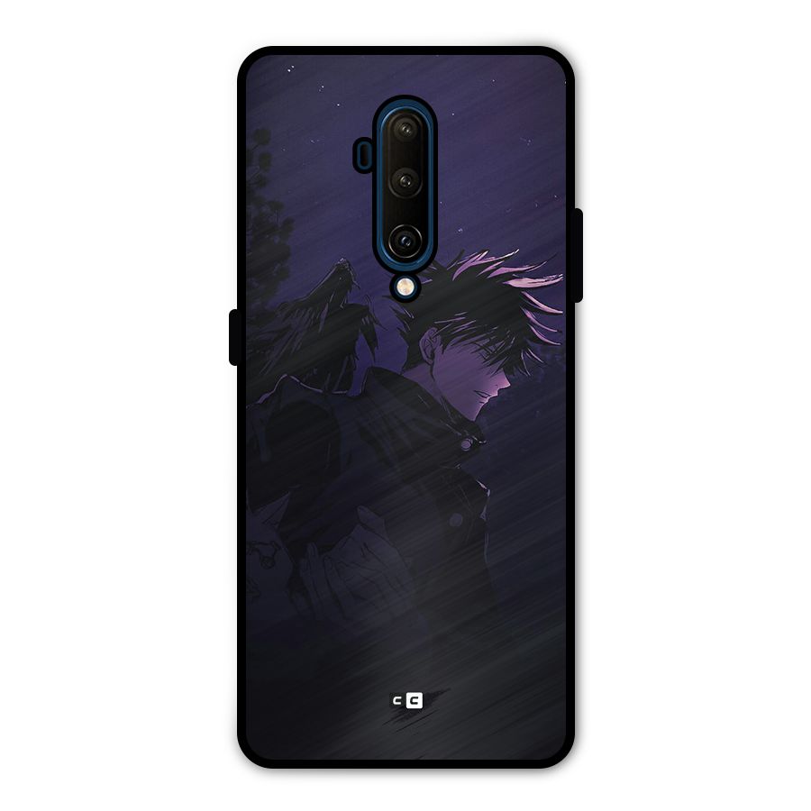 Fushiguro Demon Crows Metal Back Case for OnePlus 7T Pro
