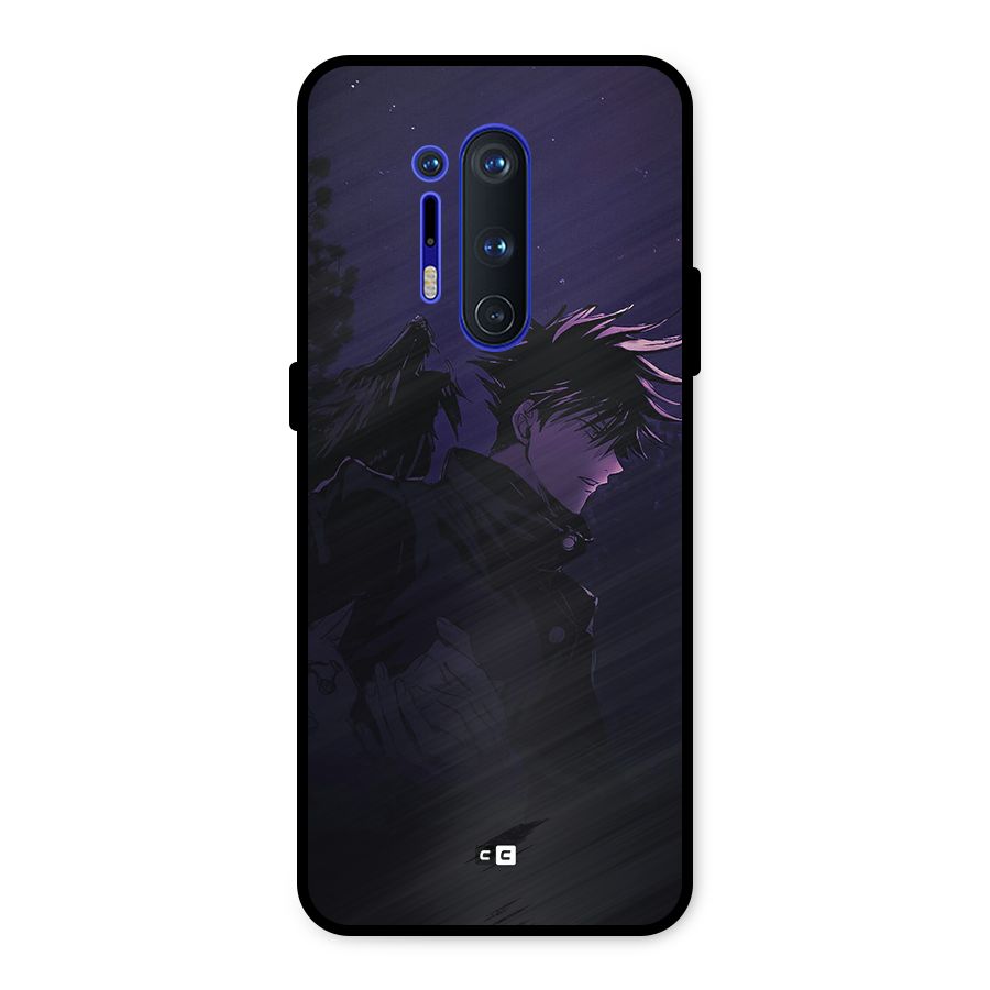 Fushiguro Demon Crows Metal Back Case for OnePlus 8 Pro