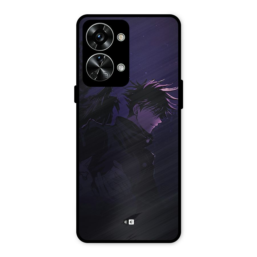 Fushiguro Demon Crows Metal Back Case for OnePlus Nord 2T