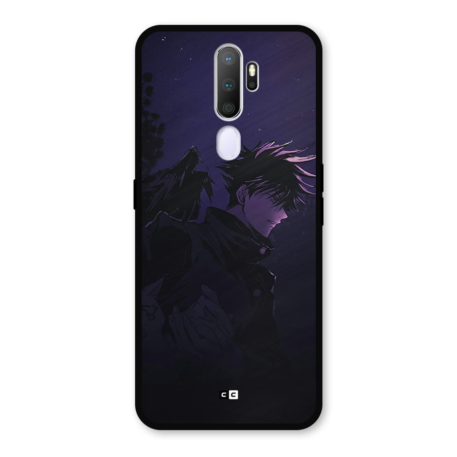 Fushiguro Demon Crows Metal Back Case for Oppo A5 (2020)